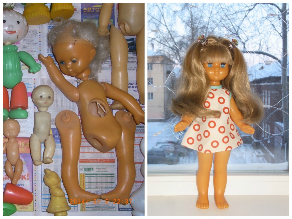 Восстанавливаем советских кукол